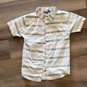 Boys Striped Short Sleeve Shirt, size 12/14